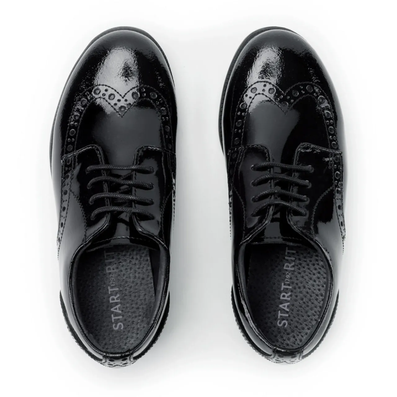 New Brogue Pri Kids Lace Up School Shoes | Brogue School Shoes