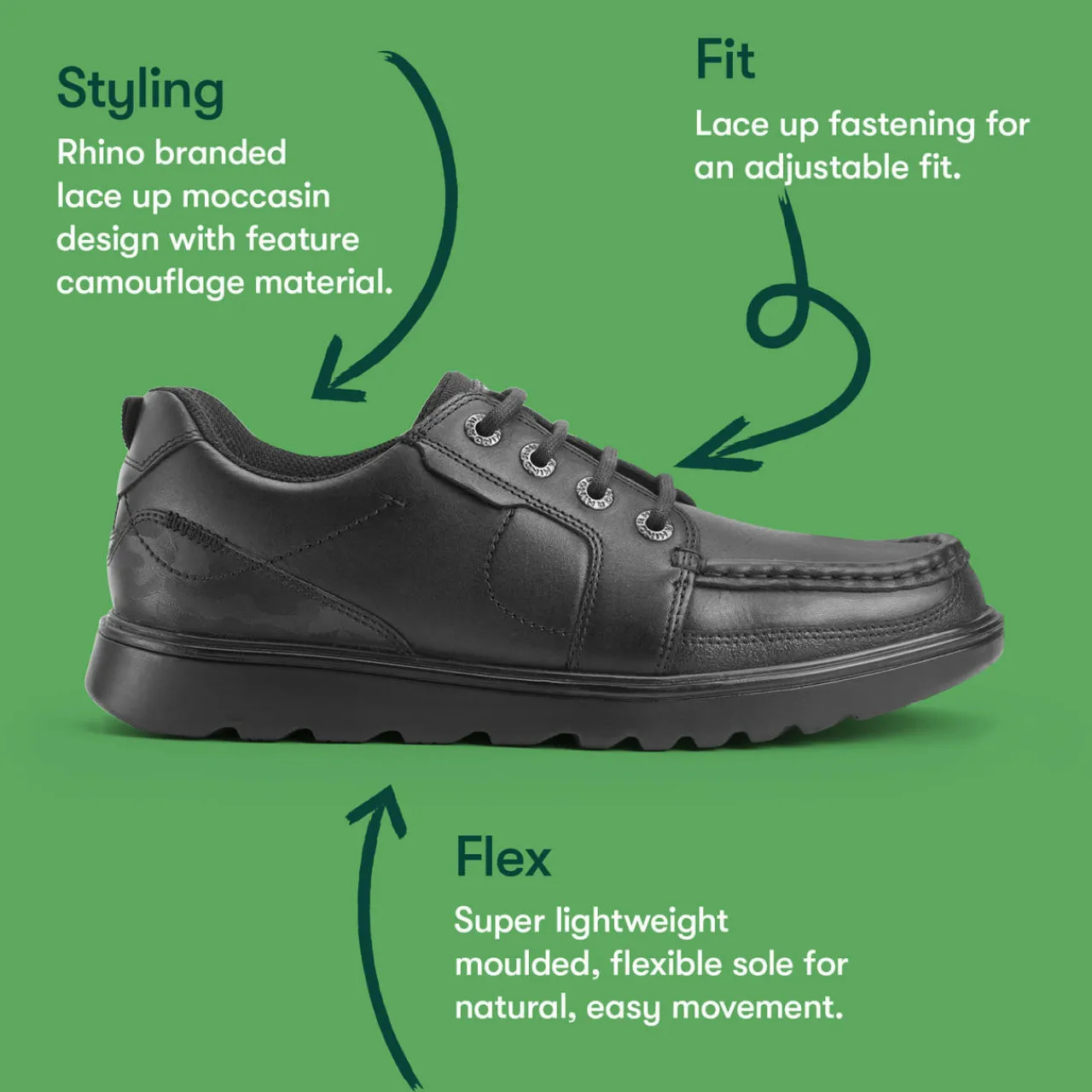 Sale Cadet BOY/Kids Lace Up School Shoes | Leather School Shoes