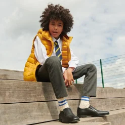 New College BOY/Kids Slip On School Shoes | Leather School Shoes