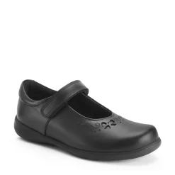 New Glisten Kids Velcro School Shoes | Leather School Shoes