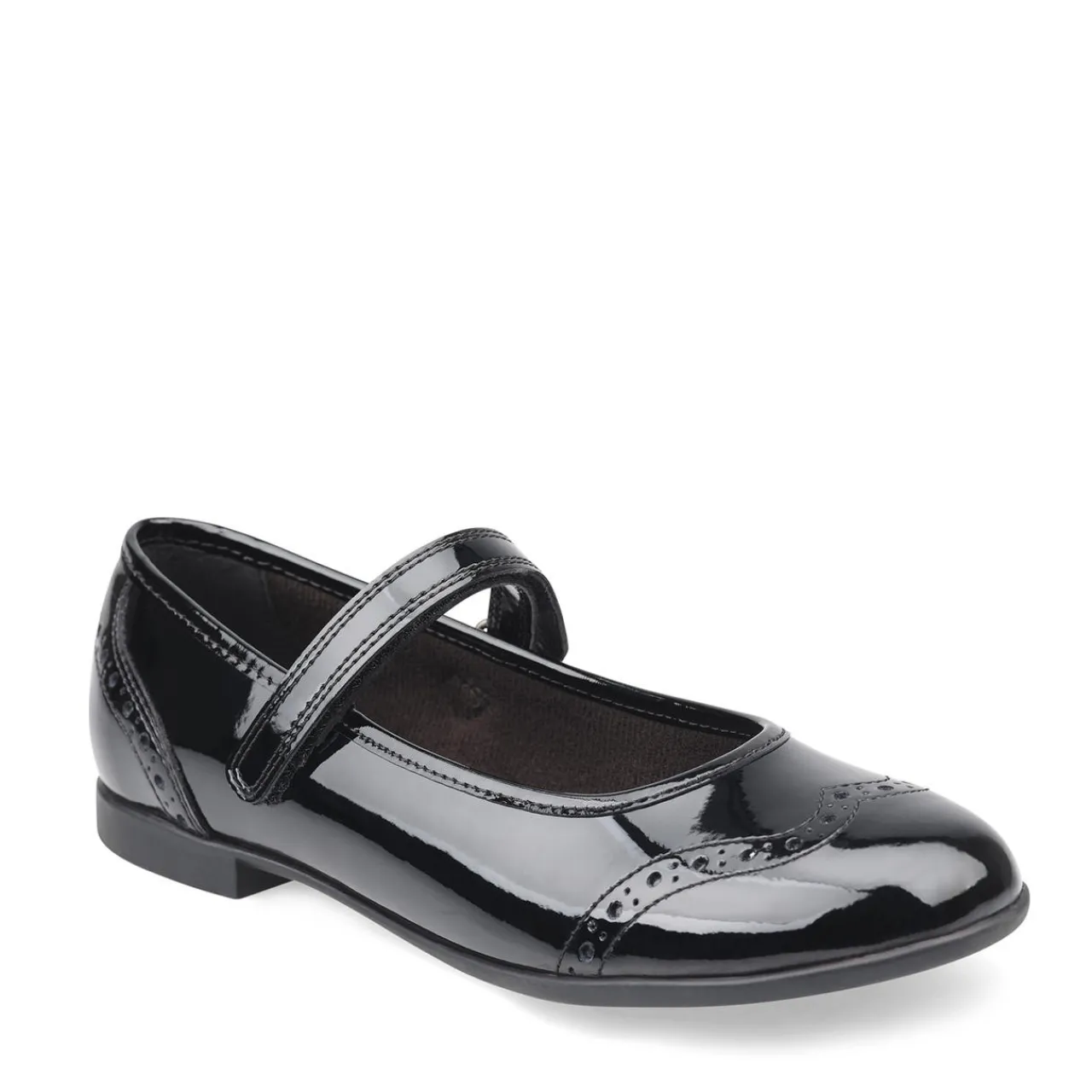 New Impress Kids Velcro School Shoes | Brogue School Shoes