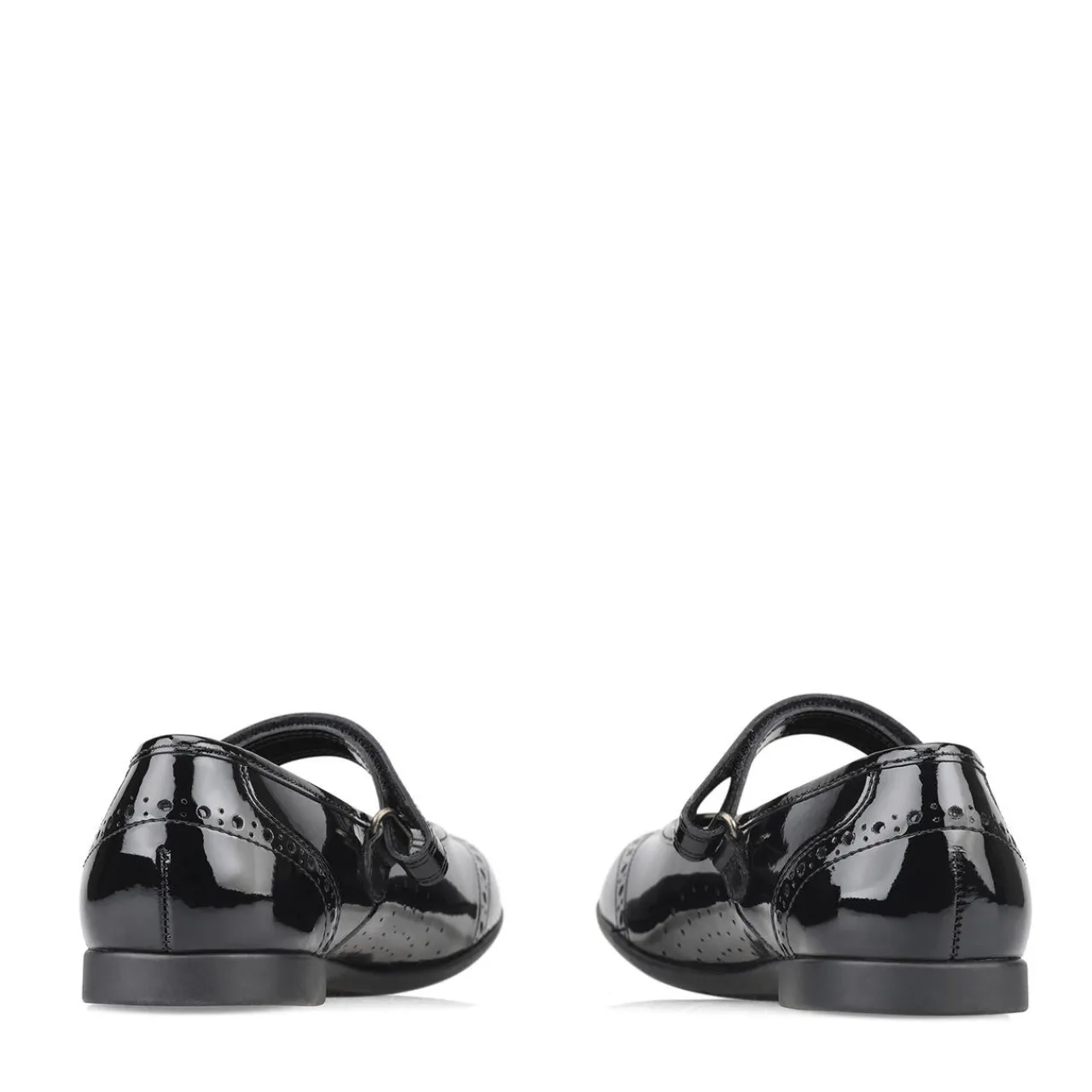 New Impress Kids Velcro School Shoes | Brogue School Shoes