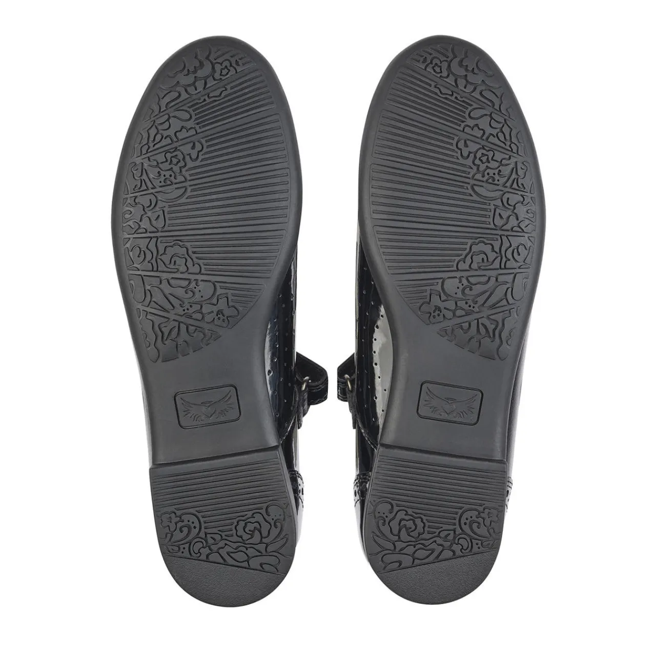 New Impress Kids Velcro School Shoes | Brogue School Shoes