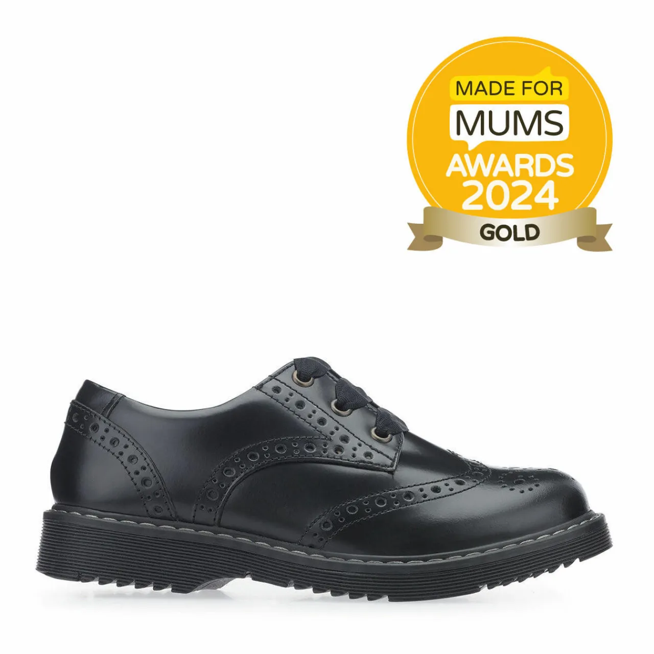 Fashion Impulsive Kids Lace Up School Shoes | Leather School Shoes