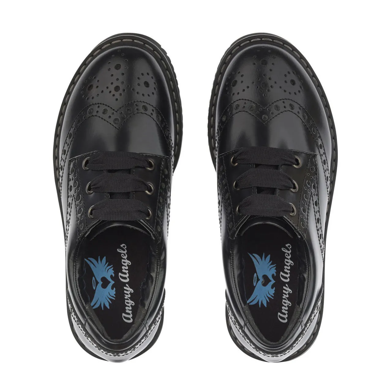 Fashion Impulsive Kids Lace Up School Shoes | Leather School Shoes