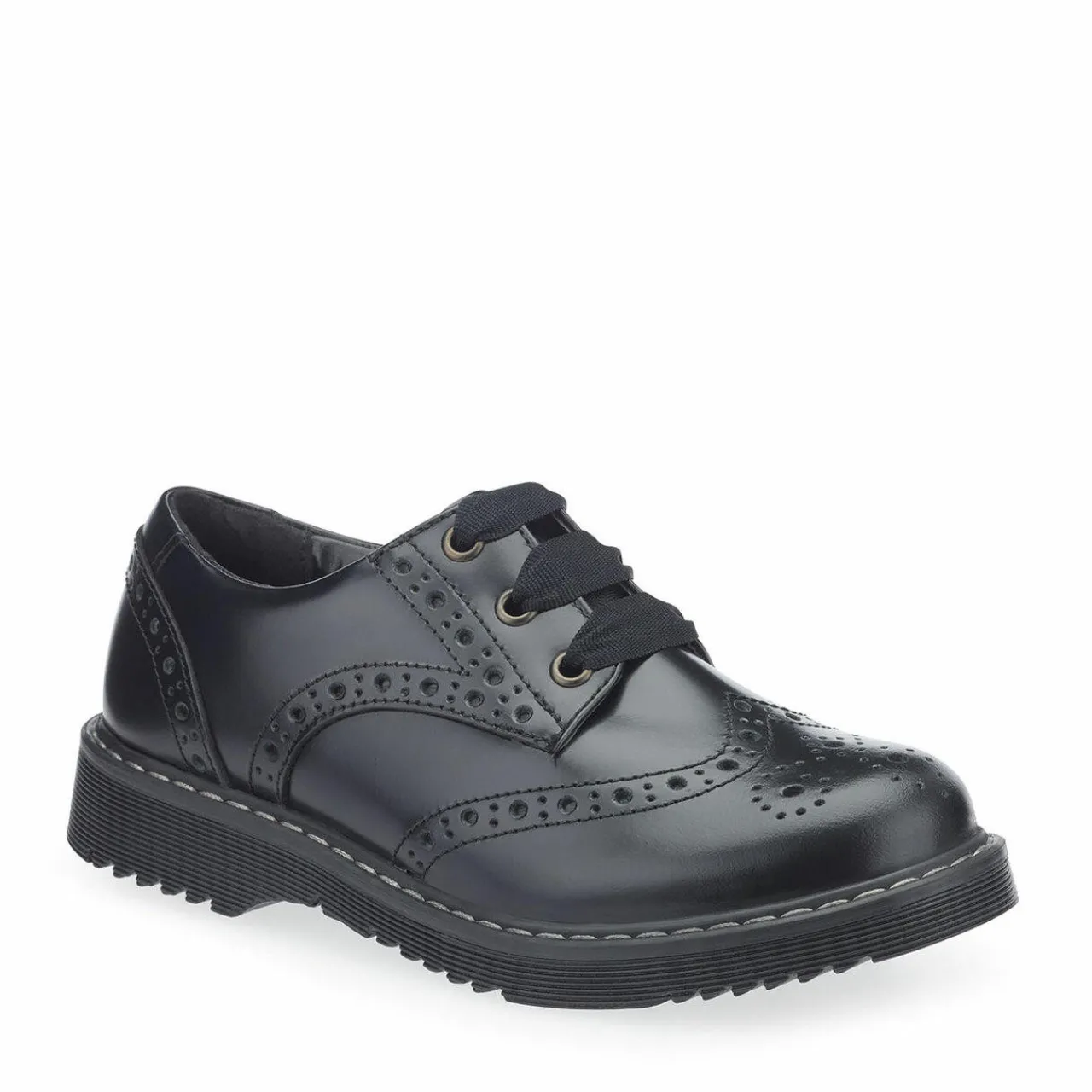 Fashion Impulsive Kids Lace Up School Shoes | Leather School Shoes
