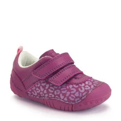 Fashion Little Smile Girls Wide Fit Shoes & Trainers | Girls Pre Walker Shoes. Age 0-1