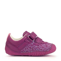 Fashion Little Smile Girls Wide Fit Shoes & Trainers | Girls Pre Walker Shoes. Age 0-1