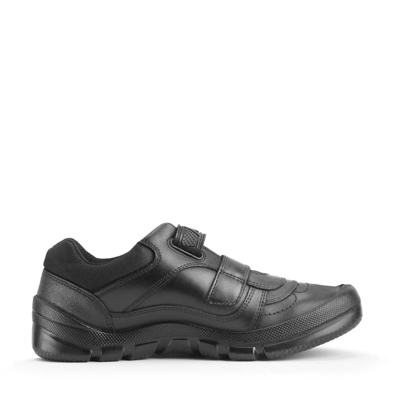 New Rhino Warrior BOY/Kids Velcro School Shoes | Leather School Shoes