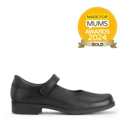 Hot Samba Kids Velcro School Shoes | Leather School Shoes