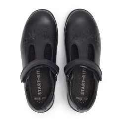 Fashion Star Jump Kids Velcro School Shoes | Leather School Shoes