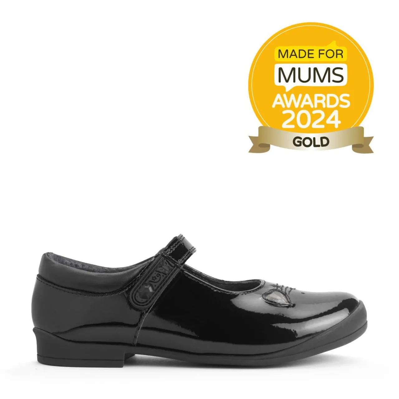 Discount Stardust Kids Velcro School Shoes | Leather School Shoes