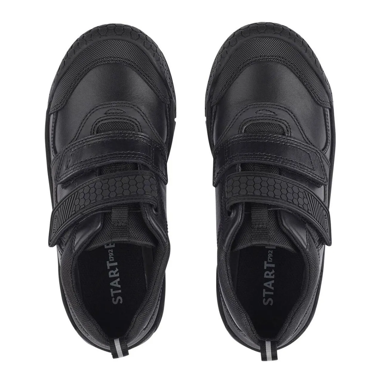 Outlet Strike BOY/Kids Velcro School Shoes | Leather School Shoes