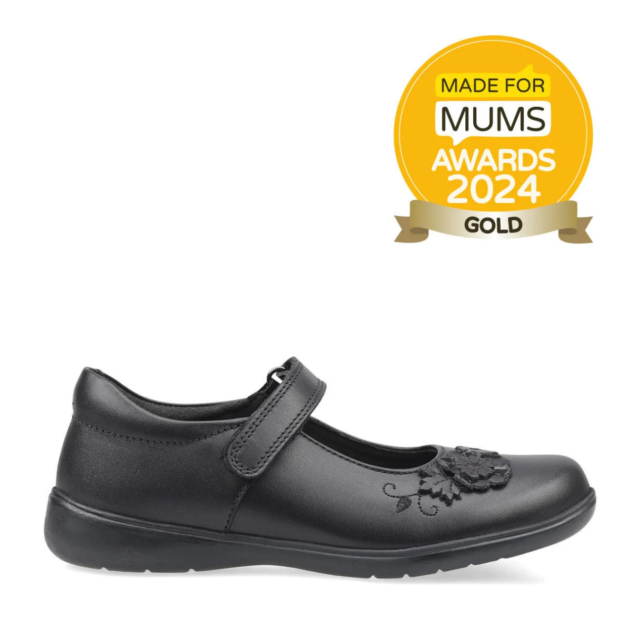 Clearance Wish Kids Velcro School Shoes | Leather School Shoes